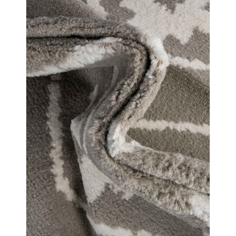 Latitude Run® Vefsna Nikolis Rug Gray, Rectangle 7'10" x 10'