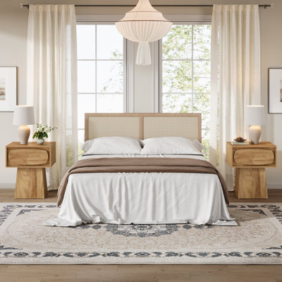 Nightstand Bed Side Table With Drawer by Millwood Pines