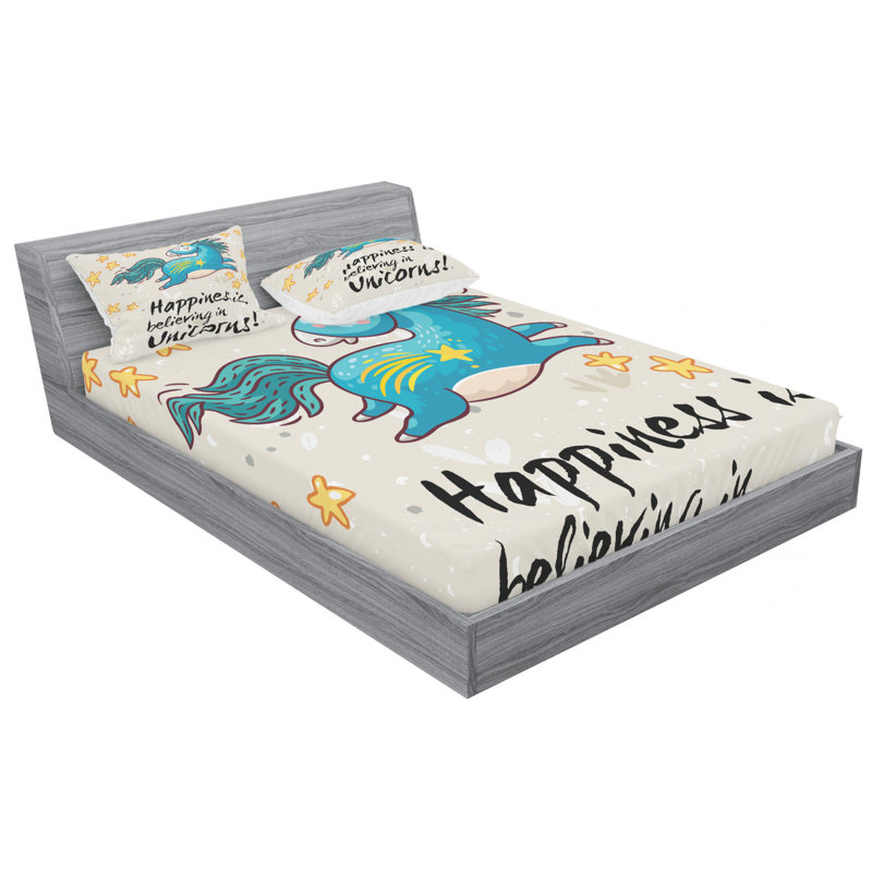 Microfiber Sheet Set, Full Sheet Set with Fitted Sheet