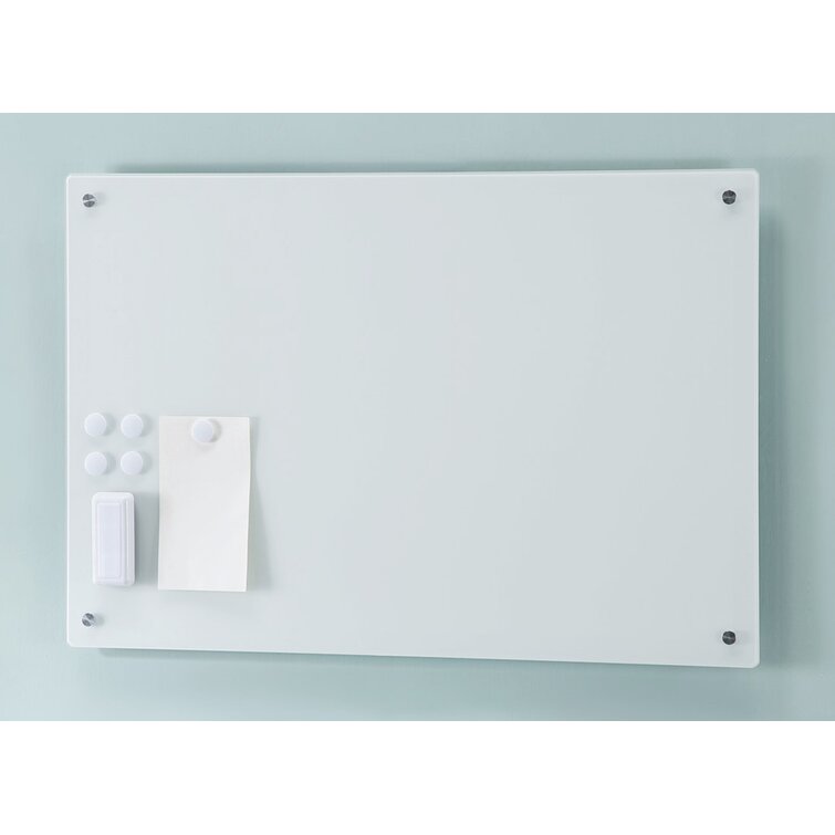 Audio-Visual Direct Magnetic White Glass Dry-Erase Board Set - 18 x 24