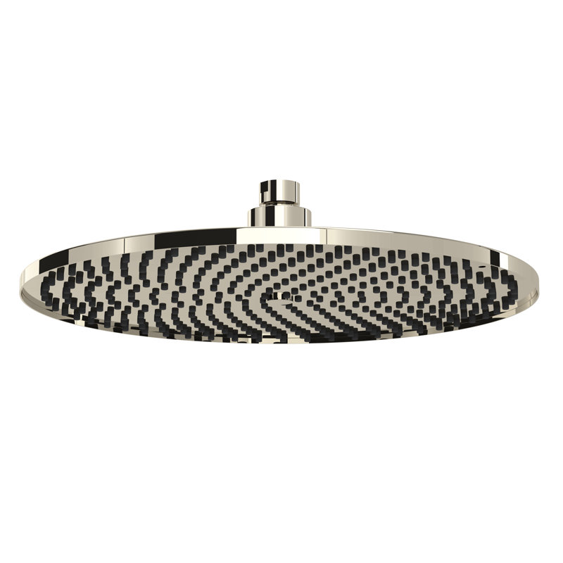 Rain Fixed Shower Head, Polished Nickel