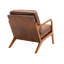 Peirson 43.05cm H Microfiber / Microsuede Upholstered Armchair in Coffee