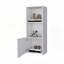 Armoire murale blanche avec une porte-1426138896