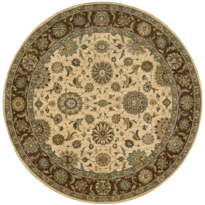 Bardwell Oriental Wool Area Rug