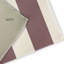 Tapis rayé mauve d'intérieur / extérieur tissé à plat-329027868