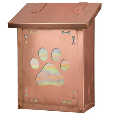 Boîte aux lettres murale Dog Paw