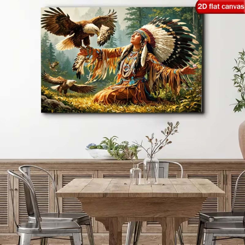 1 Piece Wrapped Canvas Wall Art
