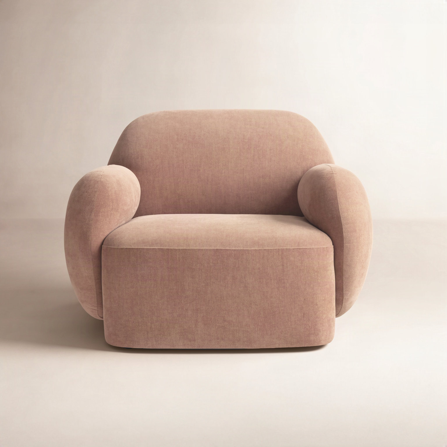 Mikah Lounge Chair, Copper Performance Chenille