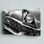 Grille frontale chromée-impression sur toile-2110030606