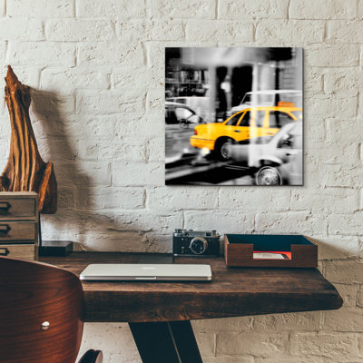 " Yellow Taxi Reflection " by PhotoINC Studio