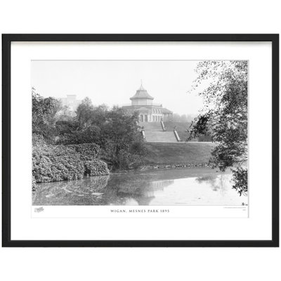 Wigan, Mesnes Park 1895 by Francis Frith - Single Picture Frame Print
