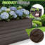 Lit de jardin surélevé 8 x 4 x 2 pi - Conception pour racines et drainage de plantes à double capacité, légumes galvanisés, fleurs, herbes et fruits