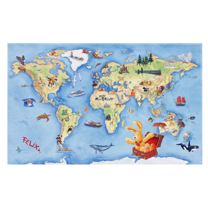 Area Rug, Rectangular 100 x 160cm