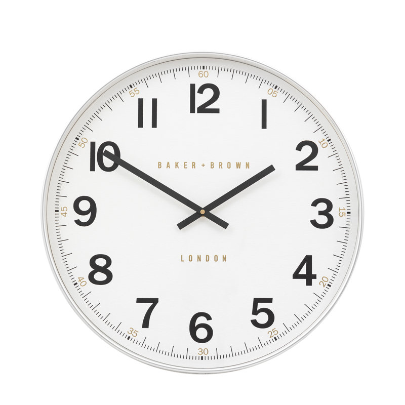 Whitby Wall Clock 50cm, Gold