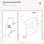 Shoe Cabinet 80cm Width for Hallway,Shoes Cabinet with 2 Drawer-135439014