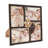 Collage Picture Frame 5X7 4-Opening Rustic Farmhouse Collage Photo Frames 4X6 With Mat Family Muti Frame For Wall Decor Hanging Or Tabletop Display Black