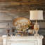 Resin Table Lamp With Linen Shade