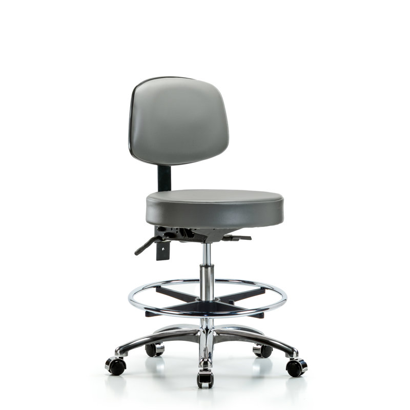 Chaise de travail, Roulettes, Tempête, Non inclinable inclus