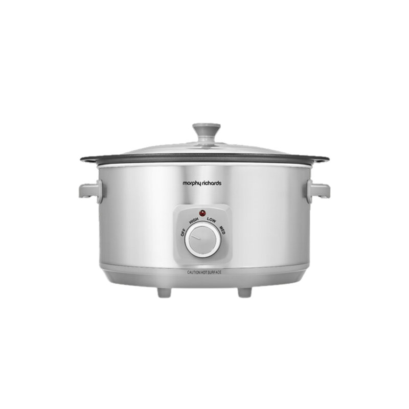 6.5l Slow Cooker, Stainless Steel