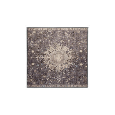 Machine Washable Gray Area Rug