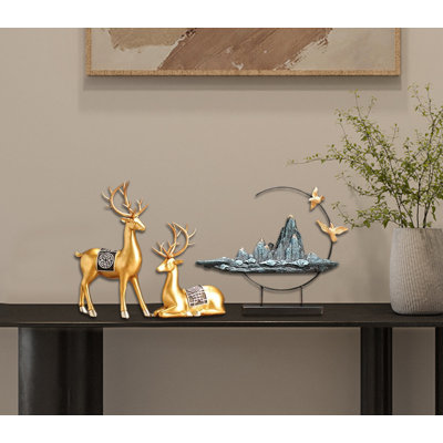 Landscape Deer Decoration