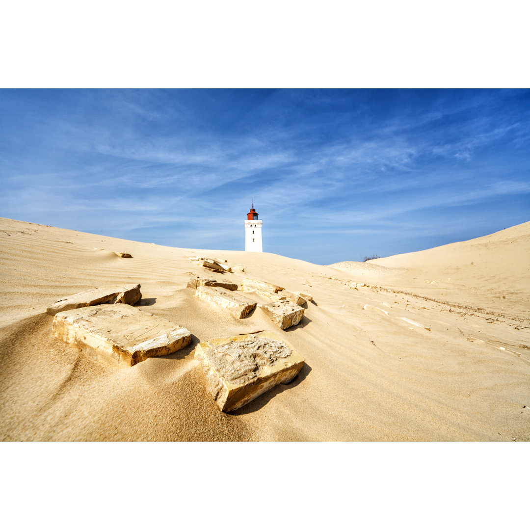 Rubjerg Knude Ligthouse von PhotographerCW - Druck