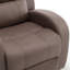 Fauteuil inclinable manuel moderne en similicuir