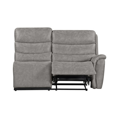 Canapé modulaire 3 pièces Rieka, gris