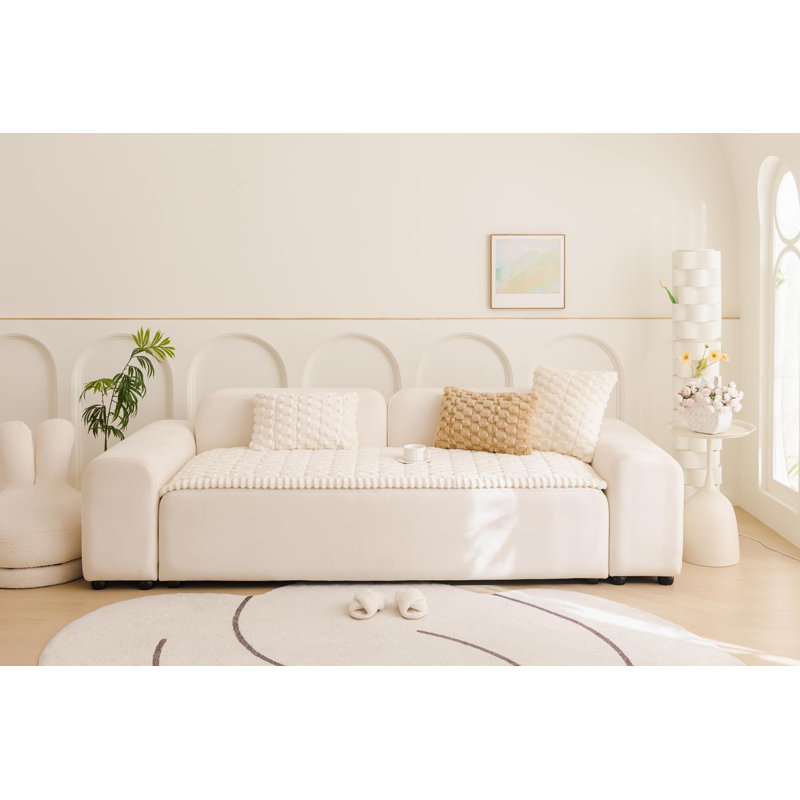 Housse pour canapé pour animal de compagnie - neutre - lavable, protecteur de meubles et tapis pour canapé et canapé