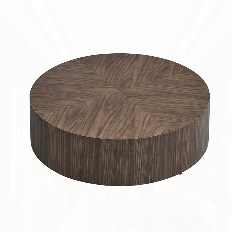 Modern Round Coffee Table MDF Coffee Table