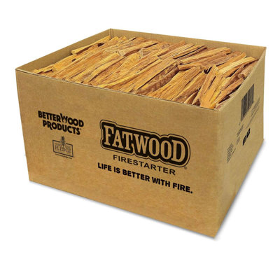 Better Wood Products Fatwood All Natural Fire Logs, Wood Fire Starter
