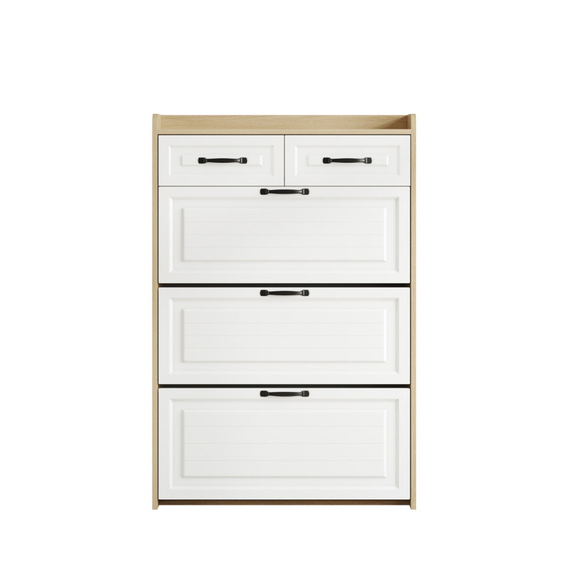 18 Pair Shoe Storage Cabinet