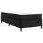 Structure de lit en similicuir noir 35,4 "x 74,8" Vidaxl-621659013-621661307
