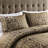 Full/queen Sized 6 Piece Bedding Comforter - , Pattern, Wash Pillows Full/queen, Material, Leaf Design, , Machine Throw