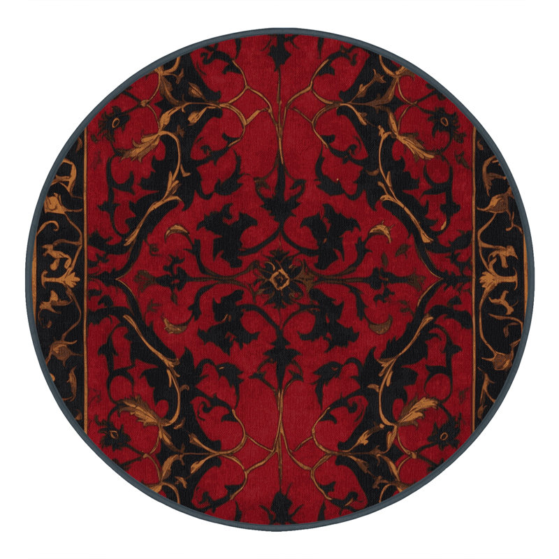 Seraphic Bloom Rug, Round 5'