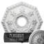 Médaillon de plafond Endurathane Nottingham, DO 18 po x P 3 1/2 po x P 1 1/2 po (convient aux auvents jusqu'à 4 5/8 po), finition platine peinte à la main-28575900