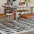 White rectangle sintered stone dining table-424833881