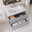 Meuble-lavabo mural simple avec comptoir intégré en céramique blanche-1965274295-1965274281