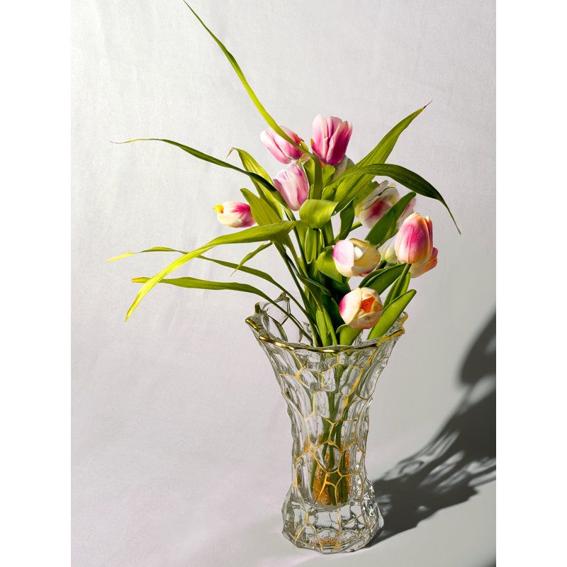 Vase de table en verre Junyi