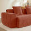 Causeuse en velours avec deux coussins-1032233397