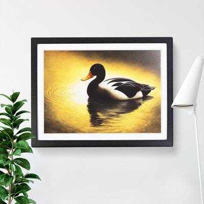 XH1022-9491X Unreal Duck - Single Picture Frame Print
