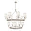 William Chandelier - 14-Light Lacquered Burnished Brass-1000969536
