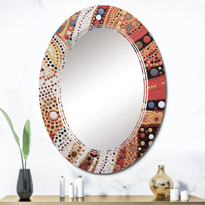 Miroir mural sans cadre Politique, 36 po x 24 po