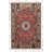 Risch Vintage Green Traditional Motif Woven Washable Carpet-1893236781