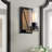 6.25 in. H Glass Drum Lamp Shade