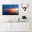California Sunset Painting - Wrapped Canvas-56654614