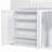 Loft Bed With Storage Cabinet, Wardrobe And LED-1900498217-1900498219