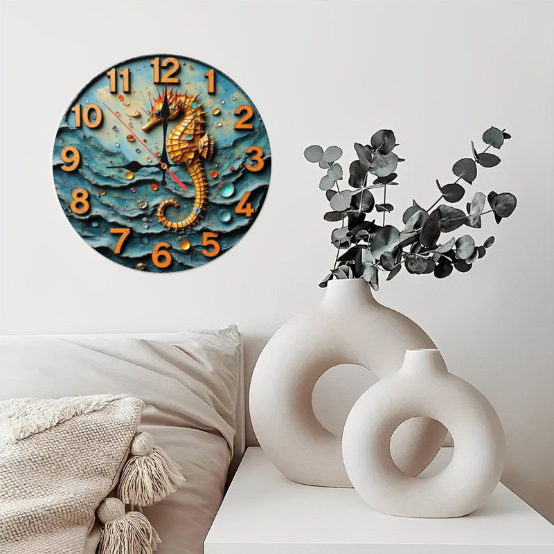 Horloge forêt de chèvre