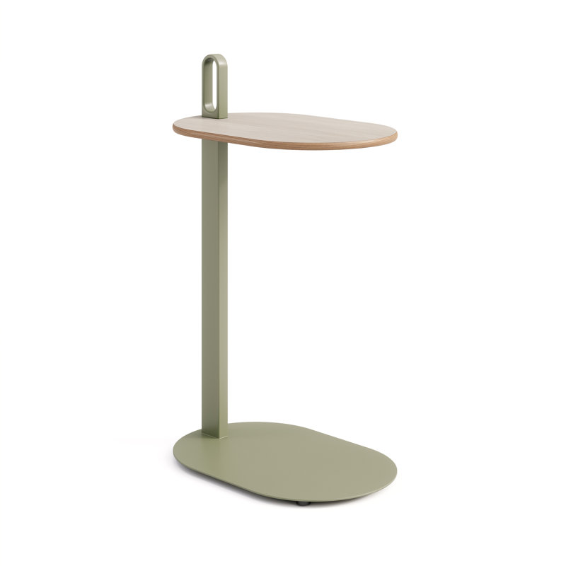 Alden Laptop Table, Ash, Pale Green