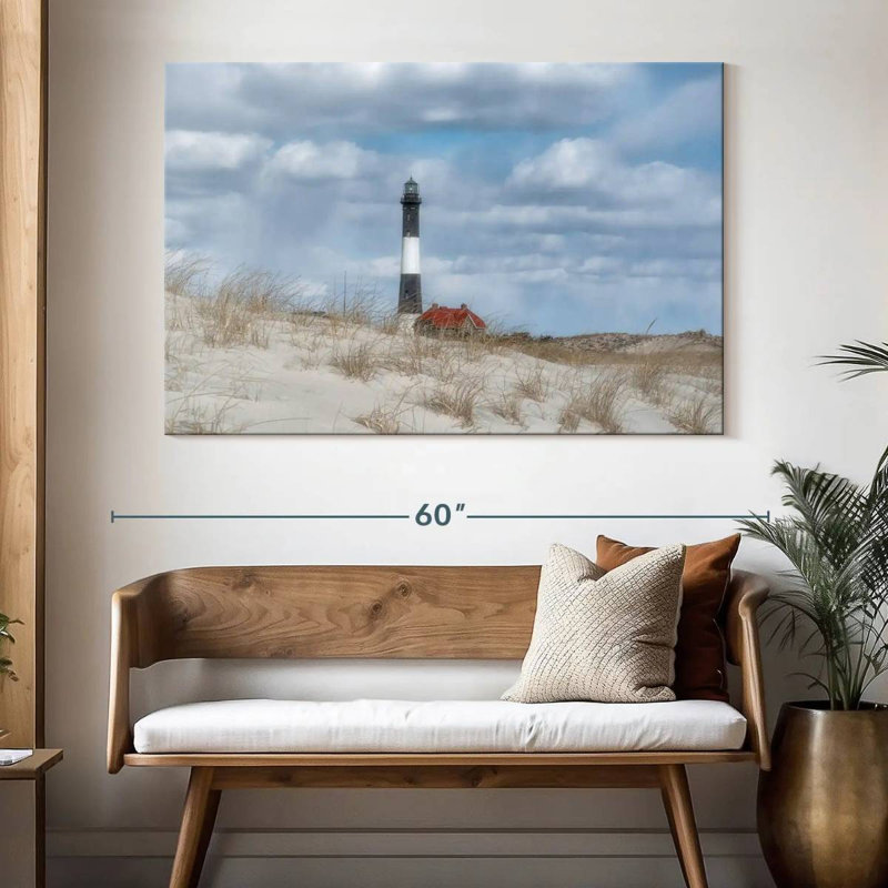 Fire island lighthouse Aletra, H 34 po x l 51 po
